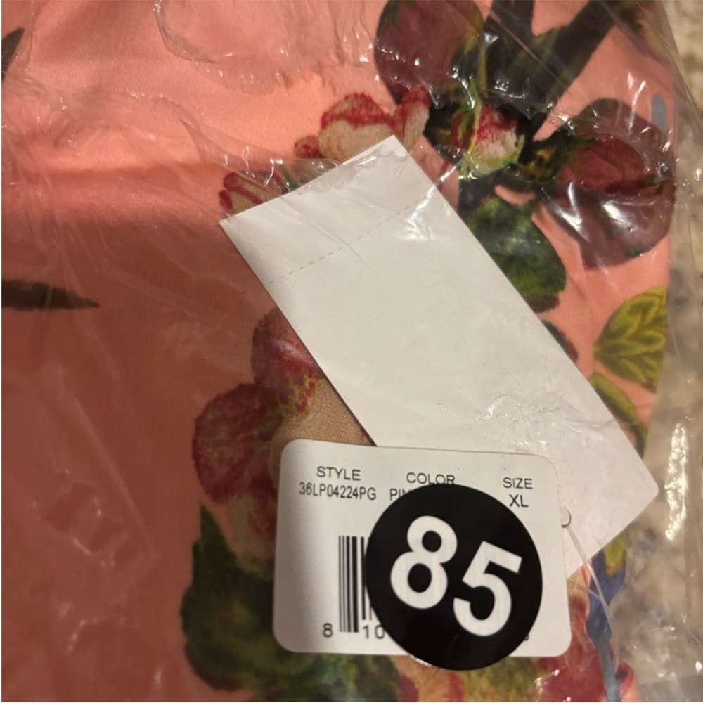 Mestiza x Pink Chicken Jasmine Pink Floral Garden Midi Dress XL - Picture 6 of 8